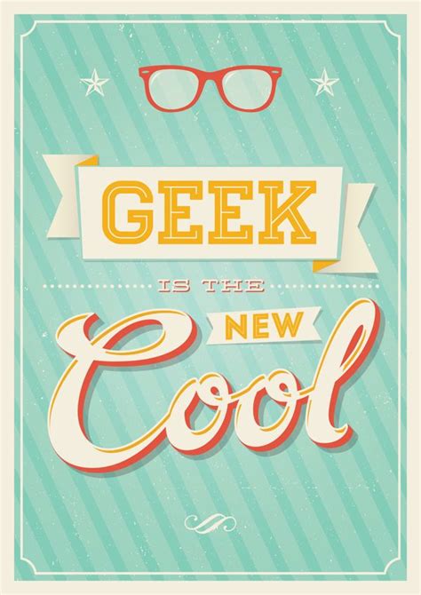 Geek Is The New Cool Typography Letters Typography Design Hand