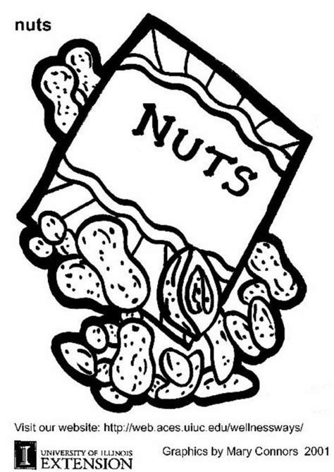 Coloring Page nuts free printable coloring pages Img 5870