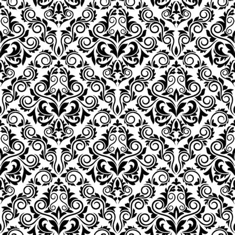 Premium Vector Damask Seamless Background