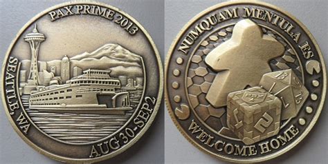 2017 Pax Unplugged Inaugural Challenge Coin Thread — Penny Arcade