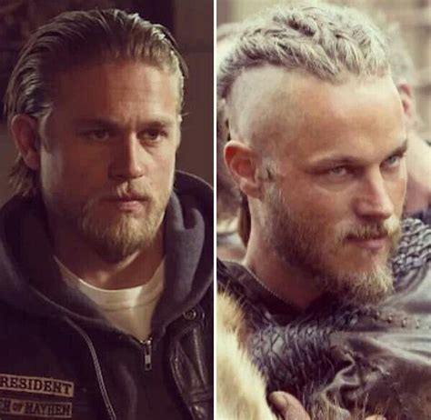 These Two Could Pass As Brothers Charlie Hunnam Travis Fimmel