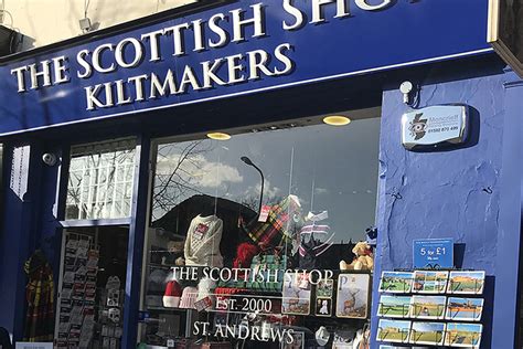 The Scottish Shop St Andrews Visitor Guide