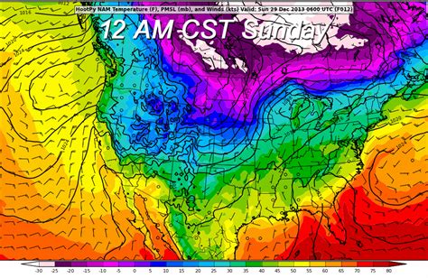 Oklahoma Weather Lab Powerful Cold Front To Bring Sinking Temperatures