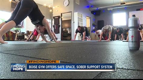 Boise Sober Gym Offers Support System To Recovering Addicts