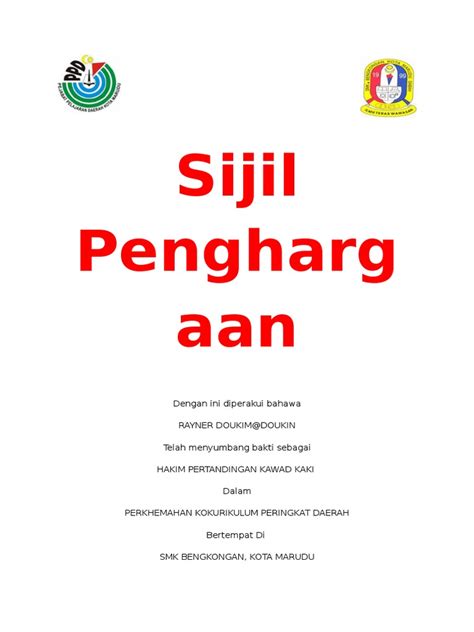 Sijil penghargaan tajaan program kayuhan merdeka, persatuan penduduk kota warisan. CONTOH SIJIL PENGHARGAAN.docx
