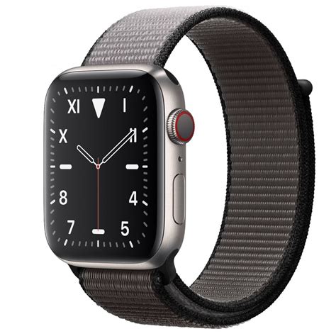 Apple Watch Series 5 Titanium 44mm Gray купить недорого