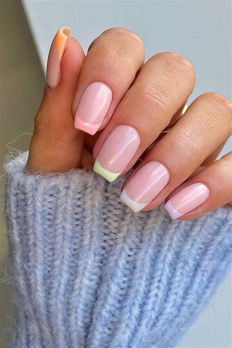 44 Natural short square nails designs 2021 You'll love in Summer!