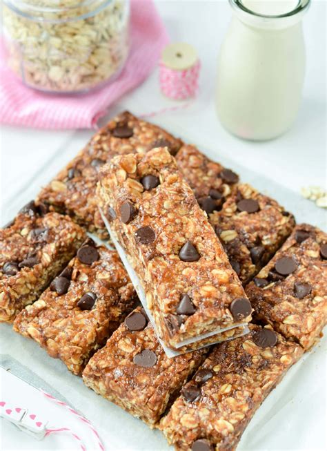 Healthy No Bake Peanut Butter Oatmeal Protein Bars 49 Off