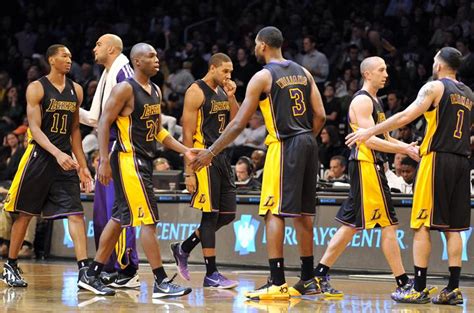 Get the latest news and information for the los angeles lakers. Lakers Hollywood Nights Black Uniform 3 - SportsLogos.Net News