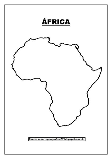 Mapa Do Continente Africano Para Colorir Mapa Dos Continentes Mapa Images