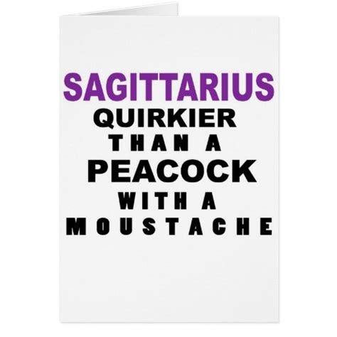 Funny Sagittarius Birthday Card Zazzle
