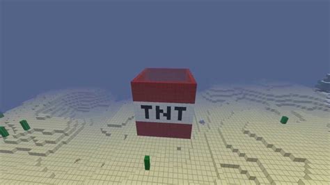 Minecraft Giant Tnt Block Timelapse Youtube