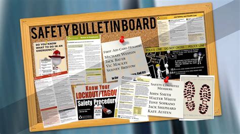 Safety Bulletin Boards Examples Images And Photos Finder