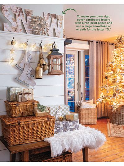Come take the tour in coastal cottage interior. Country Sampler Farmhouse Style Holiday 2020