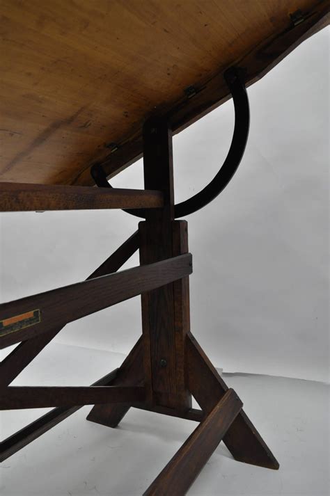 Living furniture, global perspective（国际视野，感受家具）for more information. Kolesch and Co Hamilton Mfg Oakwood Cast Iron Drafting ...