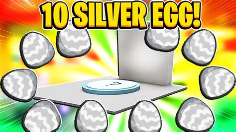 Donating 10 Silver Eggs To Wind Shrine In Roblox Bee Swarm Simulator