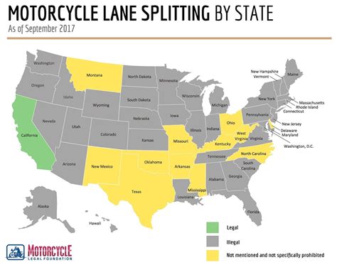 Former governor, jerry brown, signed a. Motorcycle Lane Splitting: Legality by State + Guidelines