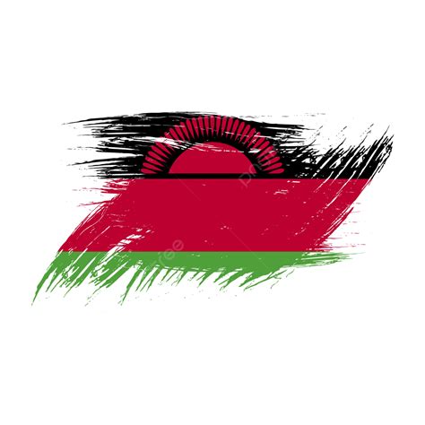 Malawi Flag Vector Art Png Malawi Flag Brush Stroke Malawi Flag Brush