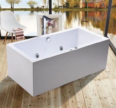 Jacuzzi, truly water that moves you. 1600mm Indoor Contemporary White Soaking Freestanding Bath ...