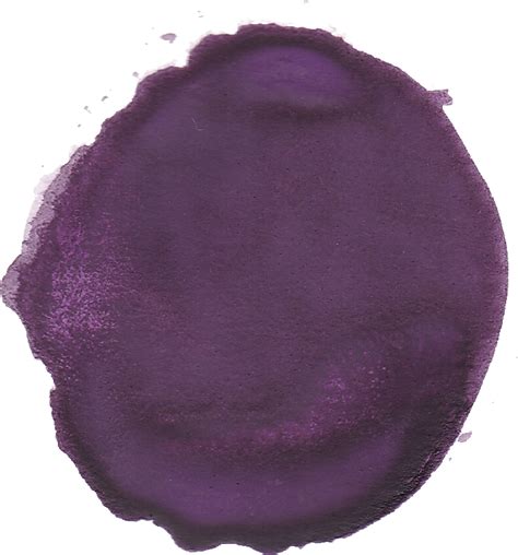 6 Purple Watercolor Circle Png Transparent
