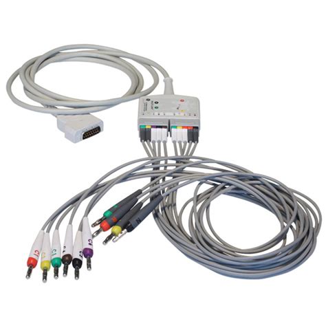 Cables For Ecg Devices 10 Lead Cables Banana 10 Way Monobloc For Ge
