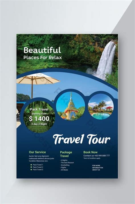Travel And Tour Flyer Psd Free Download Pikbest Travel Poster