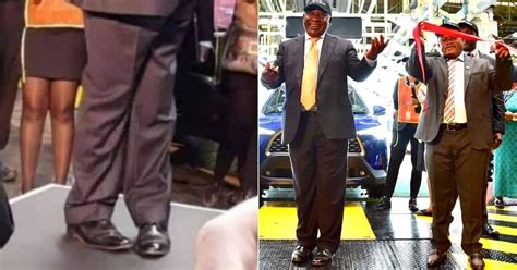Hebanna Mzansi Hilariously Identifies President Cyril Ramaphosa By Looking At His Legs