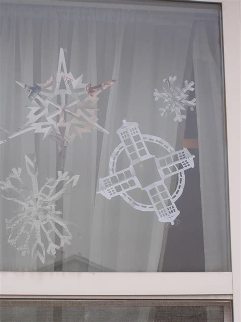 Just Folk Art Doctor Who Snowflakes
