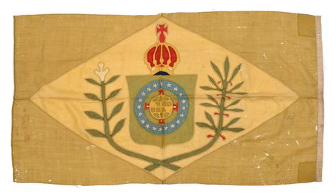 Lot Bandeira Imperial Do Brasil Modelo De 1853 1888