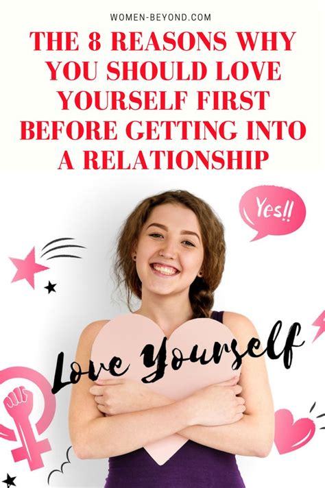 the 8 reasons why you should love yourself first before getting into a relationship