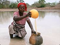 Bowl tea is set before each guest and it's time for me to fetch water. BBC NEWS | Science/Nature | UN begins action decade on water