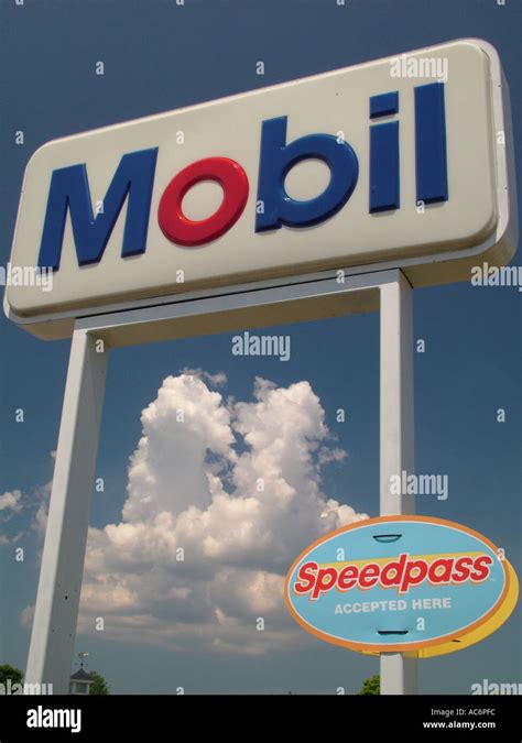 Mobil Gas Station Logo Png