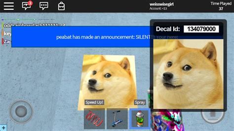 Paint decals in video games are not anything far from new. Doge Code For Roblox | Roblox Generator With No Survey