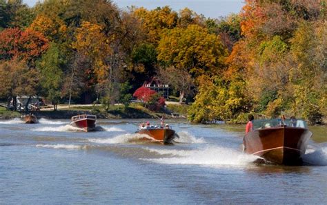 Sandusky Ohio Fall River Cruise Dang Classic Boats Woody Boater