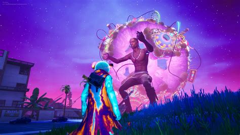 The skin also features travis' tattoos: 52 Best Pictures Fortnite Travis Scott Event Wallpaper ...