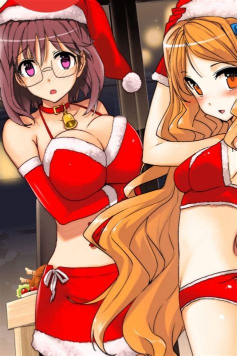 christmas anime wallpaper iphone 4 wallpaper 640×960 5 kawaii mobile