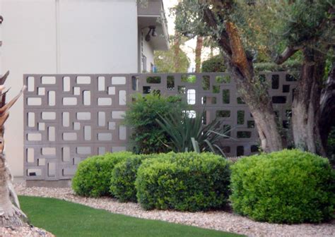 Geometric Concrete Screen Block Wall Modern Design By