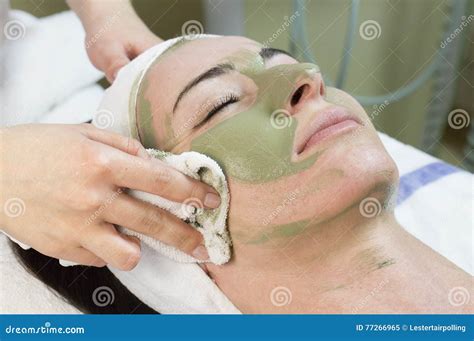 Process Of Massage And Facials Stock Image Image Of Cure Gentle 77266965
