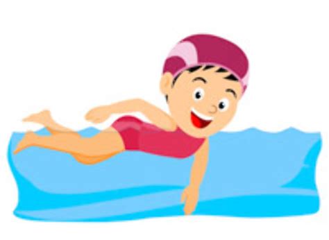 Download High Quality Swimming Clipart Little Girl Transparent Png