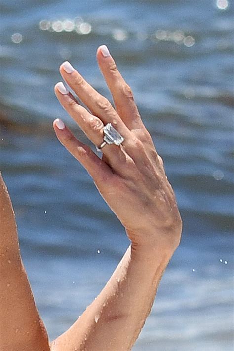 Rhony Alum Bethenny Frankel Shows Off Massive Diamond Engagement Ring As She Hits The Beach In A
