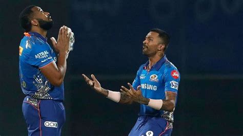Kieron Pollard Blows Away Csk In His Storm As Mumbai Indians Win First