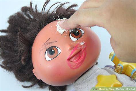 8 Ways To Clean Marker Off A Doll Wikihow How To Remove Sharpie Remove Permanent Marker