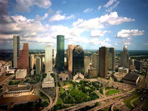 Houston Skyline Wallpapers Wallpaper Cave