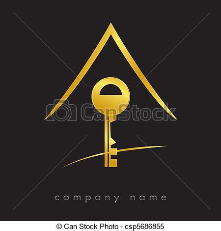 Most relevant best selling latest uploads. Logotype key for real estate. Key logotype for home ...