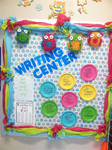 Use Paper Plates To Add Pizazz To Your Writing Center I Wrote