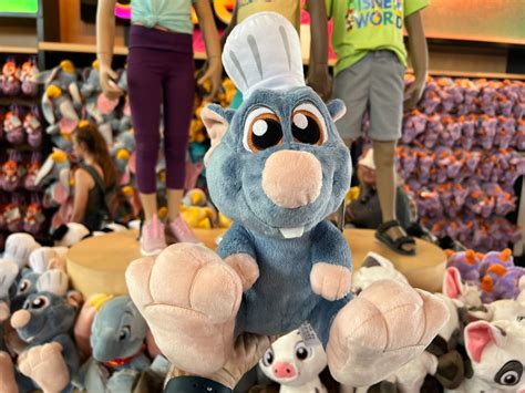 New Big Feet Remy Plush Scurries Into Walt Disney World Wdw News Today