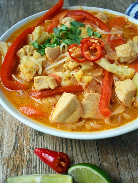 Thai Chicken Noodle Soup Modern Honey
