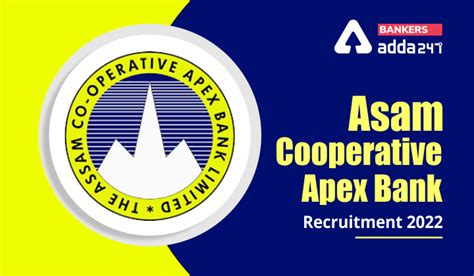 Assam Cooperative Apex Bank Recruitment Last Day To Apply Online