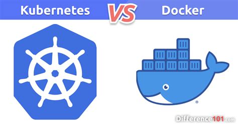Docker is the container platform and containers are coordinated and scheduled by kubernetes, which is a tool. Kubernetes vs. Docker: What's The Difference? | Difference 101