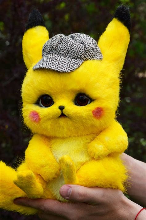 Detective Pikachu In 2020 Cute Kawaii Animals Cute Little Animals